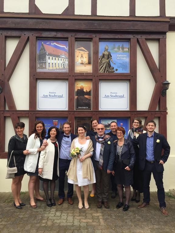 Pension Am Stadtrand Zerbst Bagian luar foto